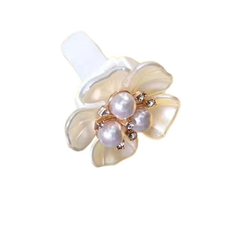 Car Interior Pearl Flower Vent Perfume Gift