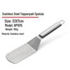 ZISIZ Stainless Steel Food Tong & Spatula