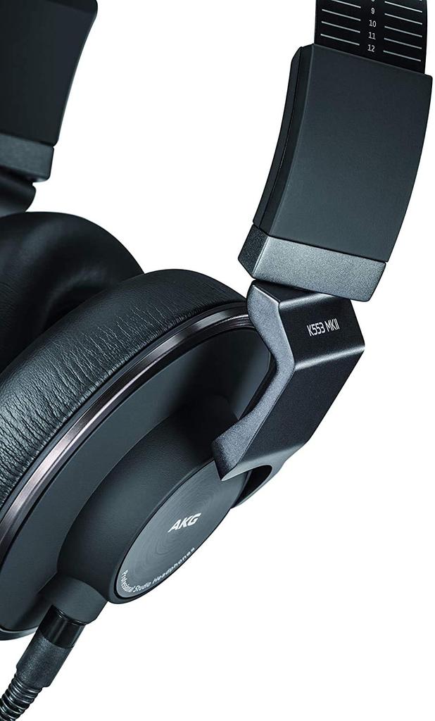 AKG K553 MKII-Y3 Professional Closed-Back Studio Headphones, Officially Imported by Hibino, with a 3-Year Warranty