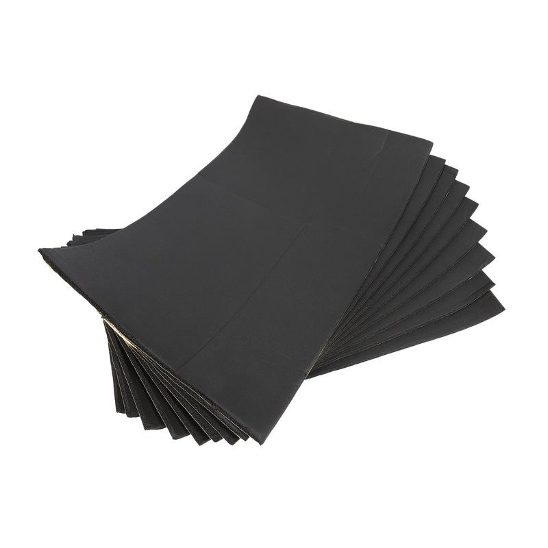 9Pcs Car Van Sound Proofing Deadening Insulation Foam New 30Cmx50cmx6mm Protector Auto Sound Insulation Deadening Accessories