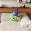 Funny Cartoon Keroro Gunsou Frog Pillow Case Sofa Living Room Bedroom Headboard Backrest Cushion Square Cushion Nap Time