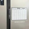 Magnetic Monthly Planner Dry Erase Calendar Whiteboard Magnetic Fridge Calendar for Home Office Family Schedule Organizer
