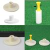 5Pcs Golf Tee Hollow Training Driving Range Tee Stable Ball Holder Golf Accessories for Driving Range and Practice Mat