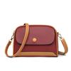 Trendy solid color covered crossbody bag, women's shoulder bag, mini small bag