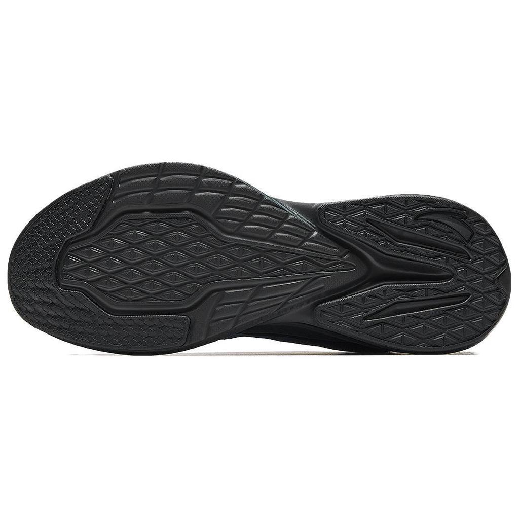 New Anta Cloud Trail Cushioning Lightweight Low Top Sprint Running Shoes Men's Black Blue 112515504R-4