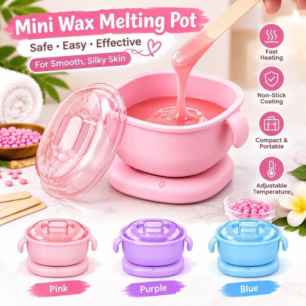 Adjustable Heating Control Wax Bean Melter Quick Even Wax Melting Paraffin Wax Therapy Heater Home
