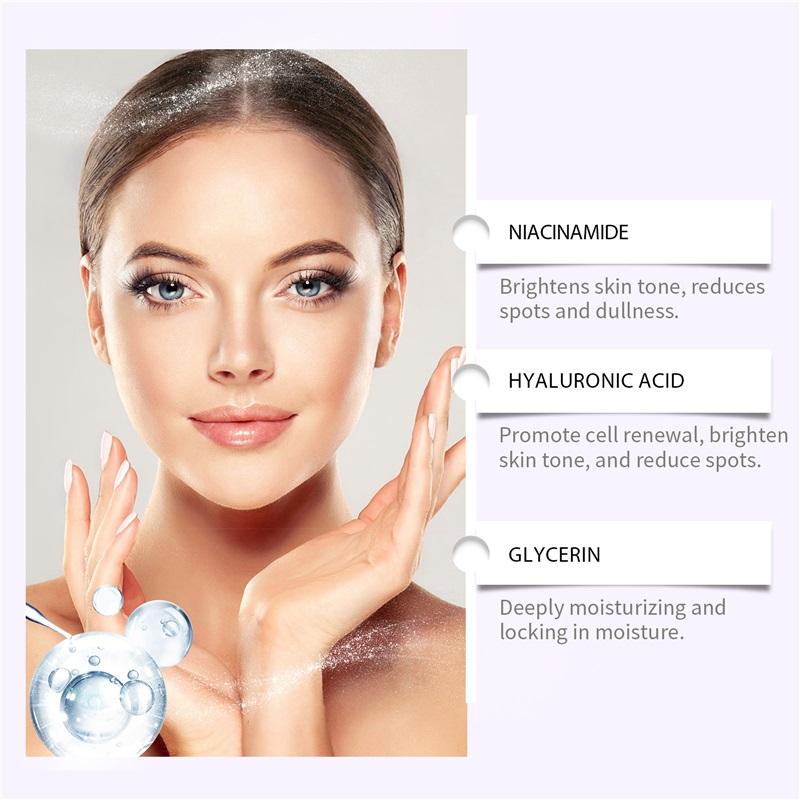 Korea Niacinamid Gesichtsserum Vitamin B3 Falten Pigment Dunkle Flecken Reduzieren Korrigierendes Glow Serum Gesichtsaufhellung Feuchtigkeitscreme