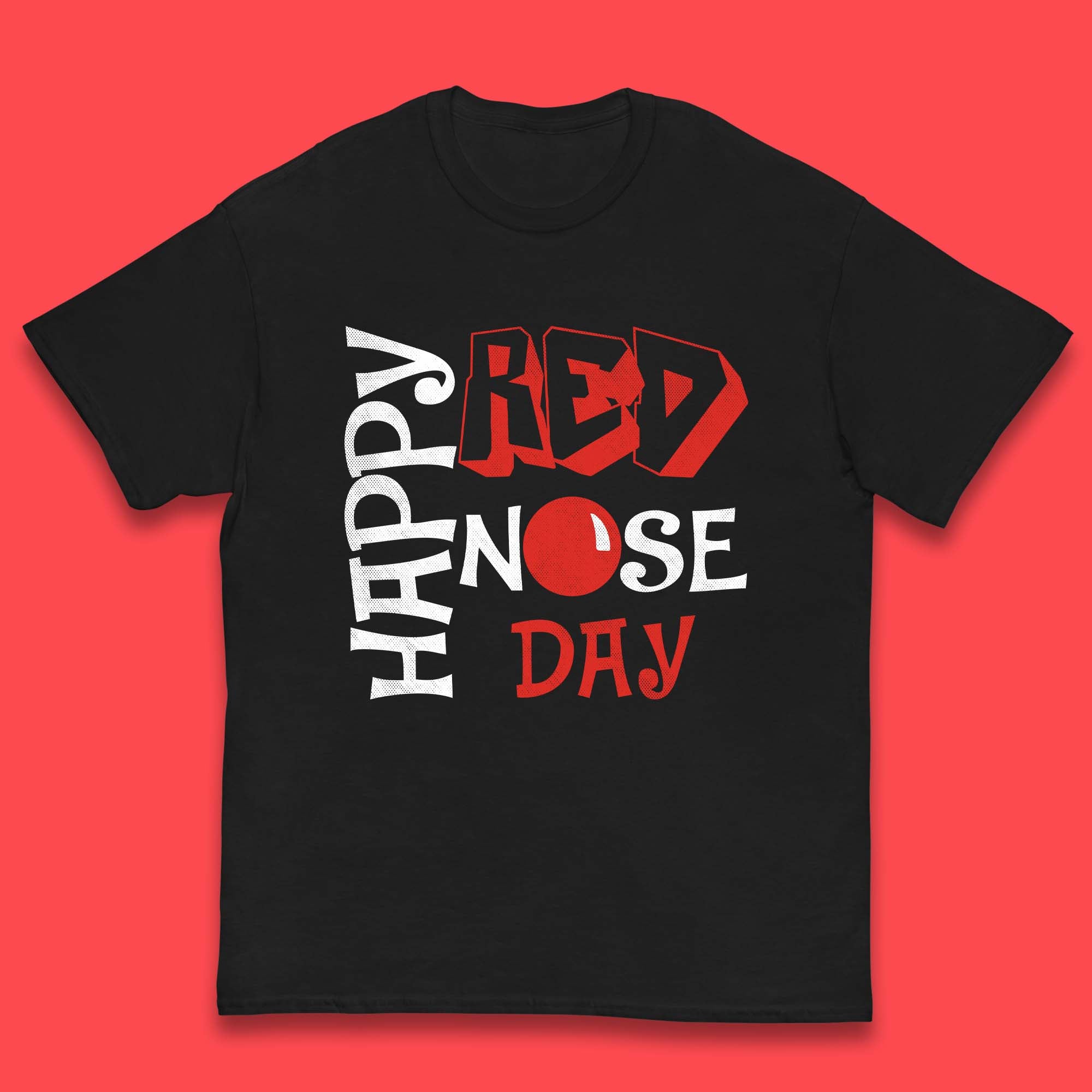 Happy Red Nose Day Kids T-Shirt 100