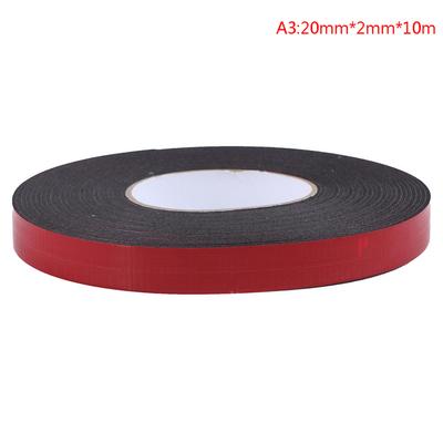 2Mm Thickness Black Super Strong Self Adhesive Foam Car Double Sided Tape