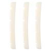 Guitar Bass Nut 42mm Guitar String Nut Guitar Nut Bone Slotted Top Nut Replacements for 4 Strings Musical Instruments