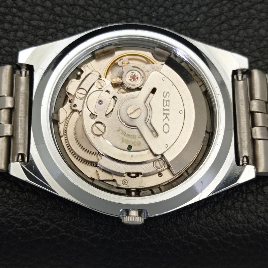 REFURBISHED SEIKO 5 AUTOMATIC 6309A VINTAGE JAPAN MENS GREEN WATCH a441345-5 Sk-a441345