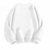 Unisex Thickened Loose Sweatshirt: 2024 Trendy European/American Oversized Autumn/Winter Outerwear