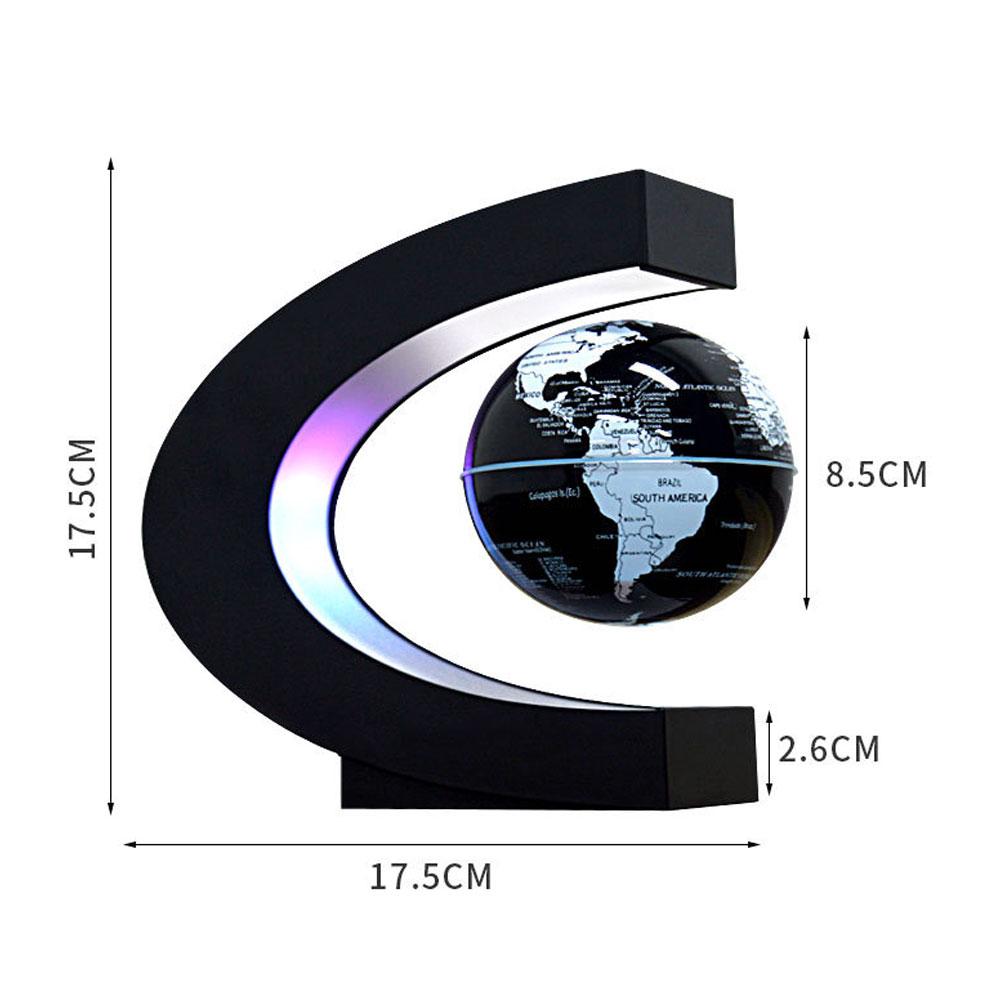 Schwebender Globus, kreatives Zuhause, elektronisch, Anti-Schwerkraft-Design, Ornamente, Dekor, Dekoration, Zimmerfiguren für den Innenbereich, Schreibtisch, Geschenk