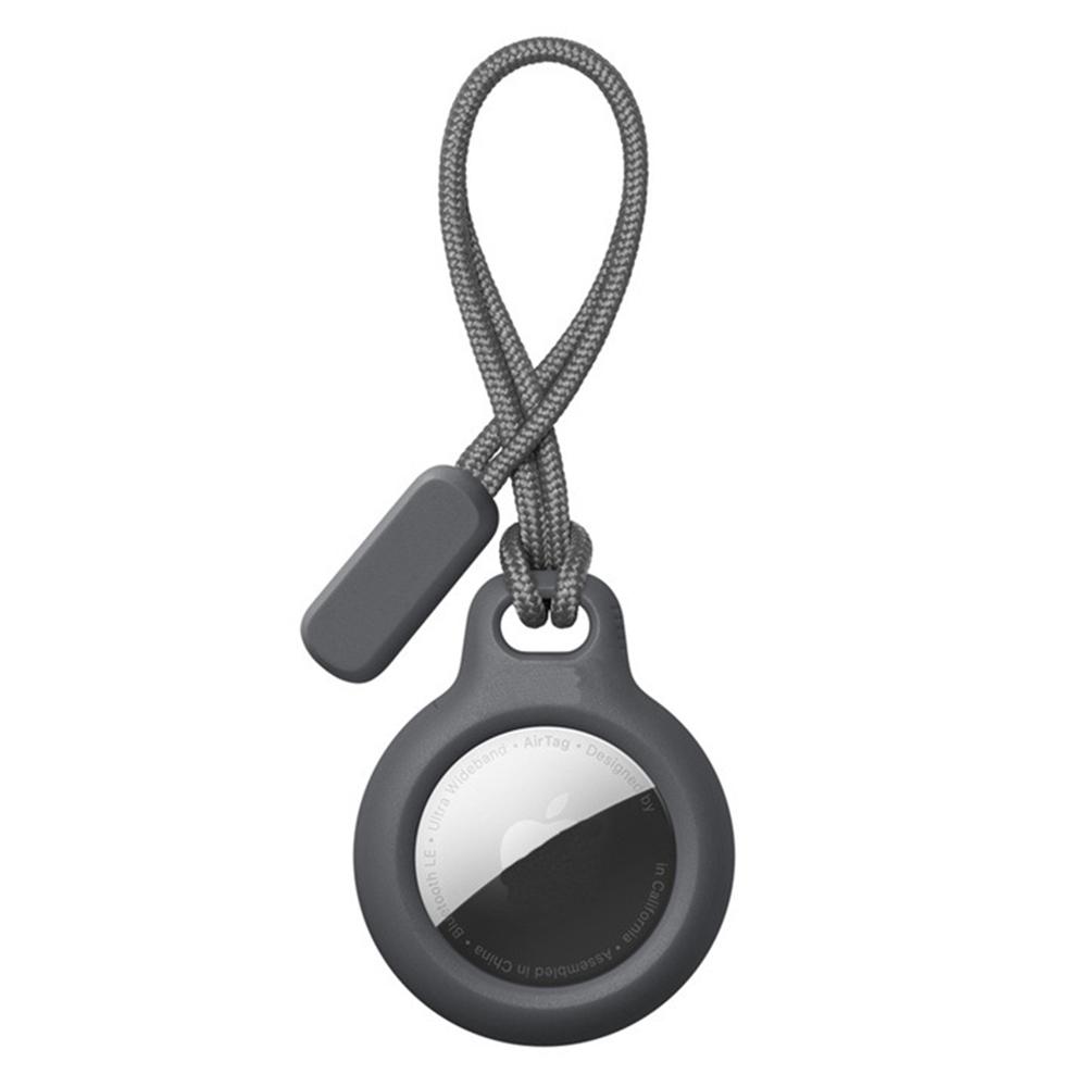 Protective Cover for AirTag Anti-lost Tracker ABS Anti-scratch Case with Strap