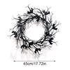 Halloween Plastic Unique Wall Hanging Party Decoration Pendants Arrange Props Wreath Garland Decorative 3 Styles