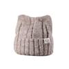 Korean Style Cat Ear Woolen Hat for Women Winter New Warm Ear Protection Knitted Hat Showing Face Little Cute Pullover Hat
