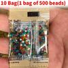 10 Spongebob Bag Water Beads Small Pack 78mm Water Absorbing Toy Bomb Colours