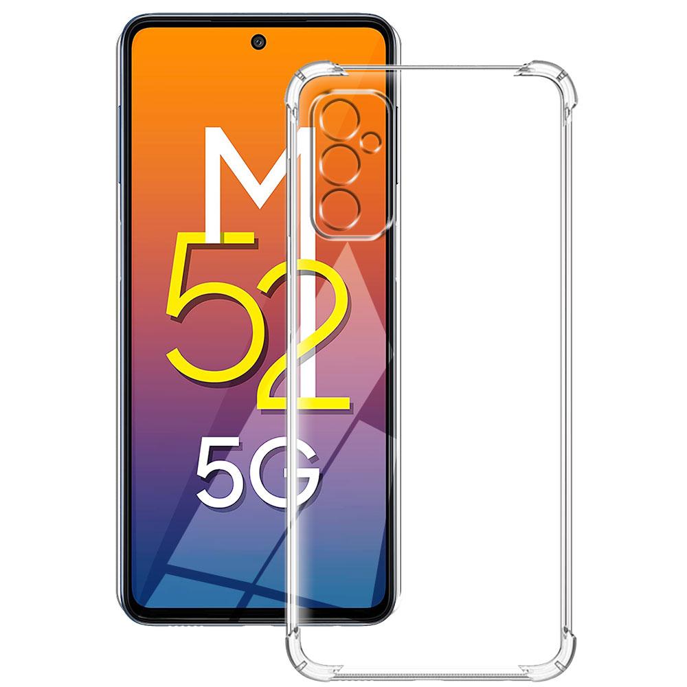 For Samsung Galaxy M52 5G Case Silicone Soft Shockproof Transparent Cover For Samsung M52 Clear Case For Samsung M52 Funda Coque Samsung M52 5G