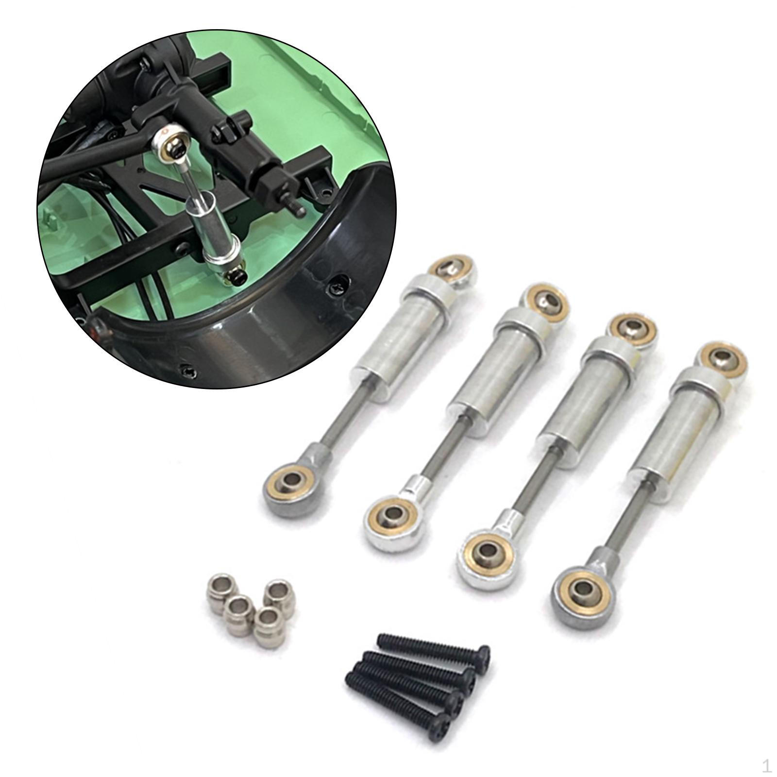 

4Pcs 1:18 RC Car Shock Absorber Dampers Spare for Model Buggy DIY Accs