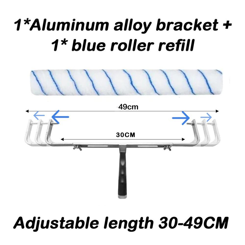Aluminum alloy Roller Paint Brushes Wall Ceilings Alat Paint Roller Set  for Walls Edges Corners