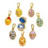 Opened Design Easter Egg Necklace Chinese Style Zodiac Pendant Necklace  Jewelry Gift