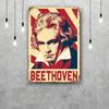 Segni Metallica Ludwig van Beethoven Decorazione Murale Segni di Latta Vintage Poster Metallica del Capitano Decorazione per Bar Pub Club Decorazione Murale