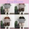 Stylish And Comfortable Summer Cotton Two Piece Set For Boys Aged 3 To 8 Years