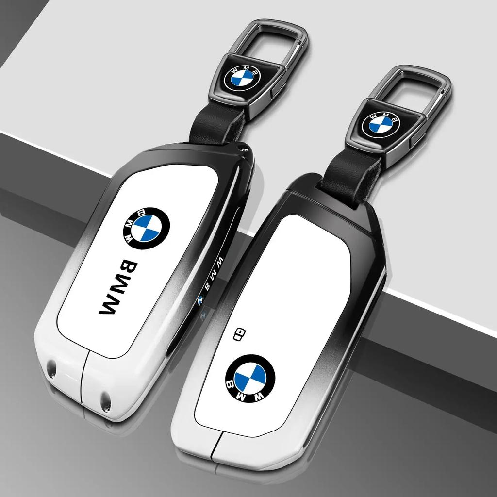 ORWI7 Car Key Case Cover Key Bag For BMW F20 G20 G30 X1 X3 X4 X5 G05 X6 Accessories Car-Styling Holder Shell Keychain Protection