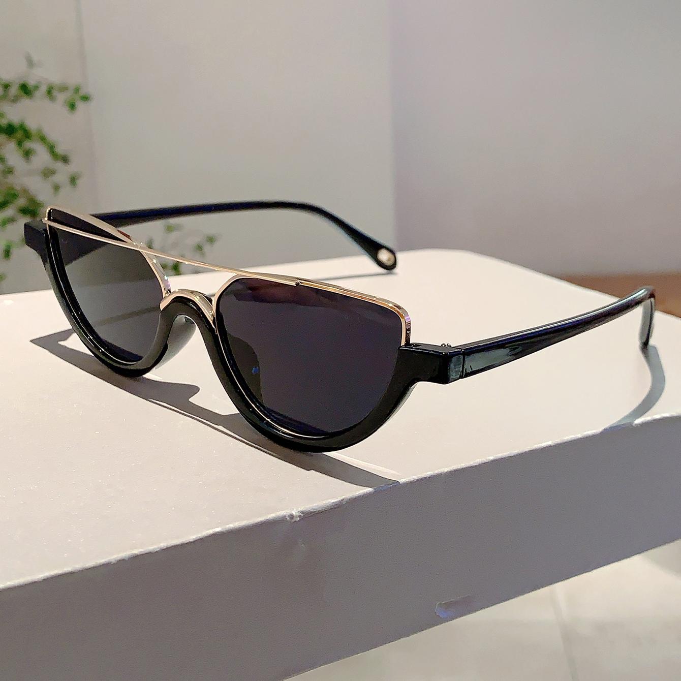 

Popular Cat Eye Sunglasses Fashion Retro Korean Style Leopard Shades Women Trendy Brand Designer Stylish Sun Glasses