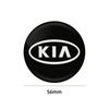 4 Stück 56mm Auto Radnabenkappe Abzeichen Emblem Aufkleber Radaufkleber Für Kia Rio 3 4 Ceed Cerato Sportage Soul Sorento K2 K5 Flip