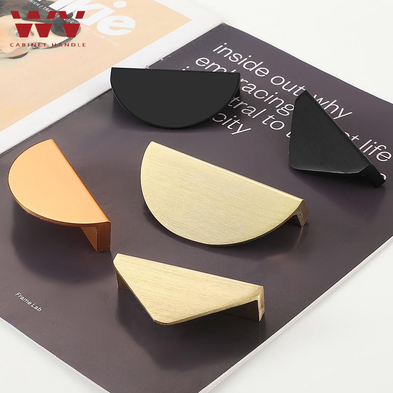 WV Gold Küchenschrank Schrank Aufbewahrung Griffe Schwarze Kommoden Schrank Schrank Kleiderschrank Griffe Schubladengriff Tür Möbelbeschläge