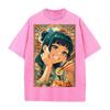 Anime The Apothecary Diaries Maomao Cute Clothing Men Women Short Sleeve Tshirt Washed Cotton Tee Retro T-shirt Harajuku T Shirt