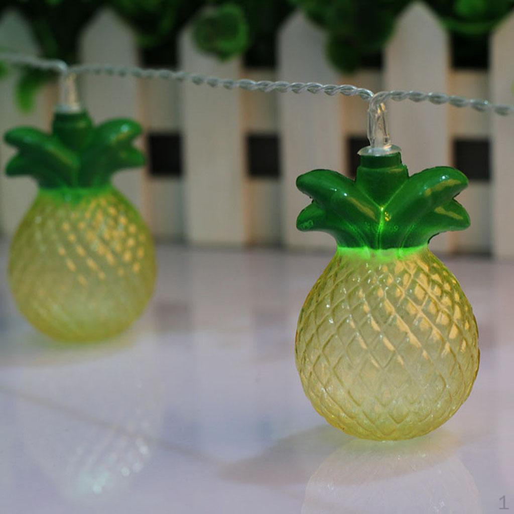 

10-LED Pineapple String Lamp Home Hanging Night Light Christmas Party Decor