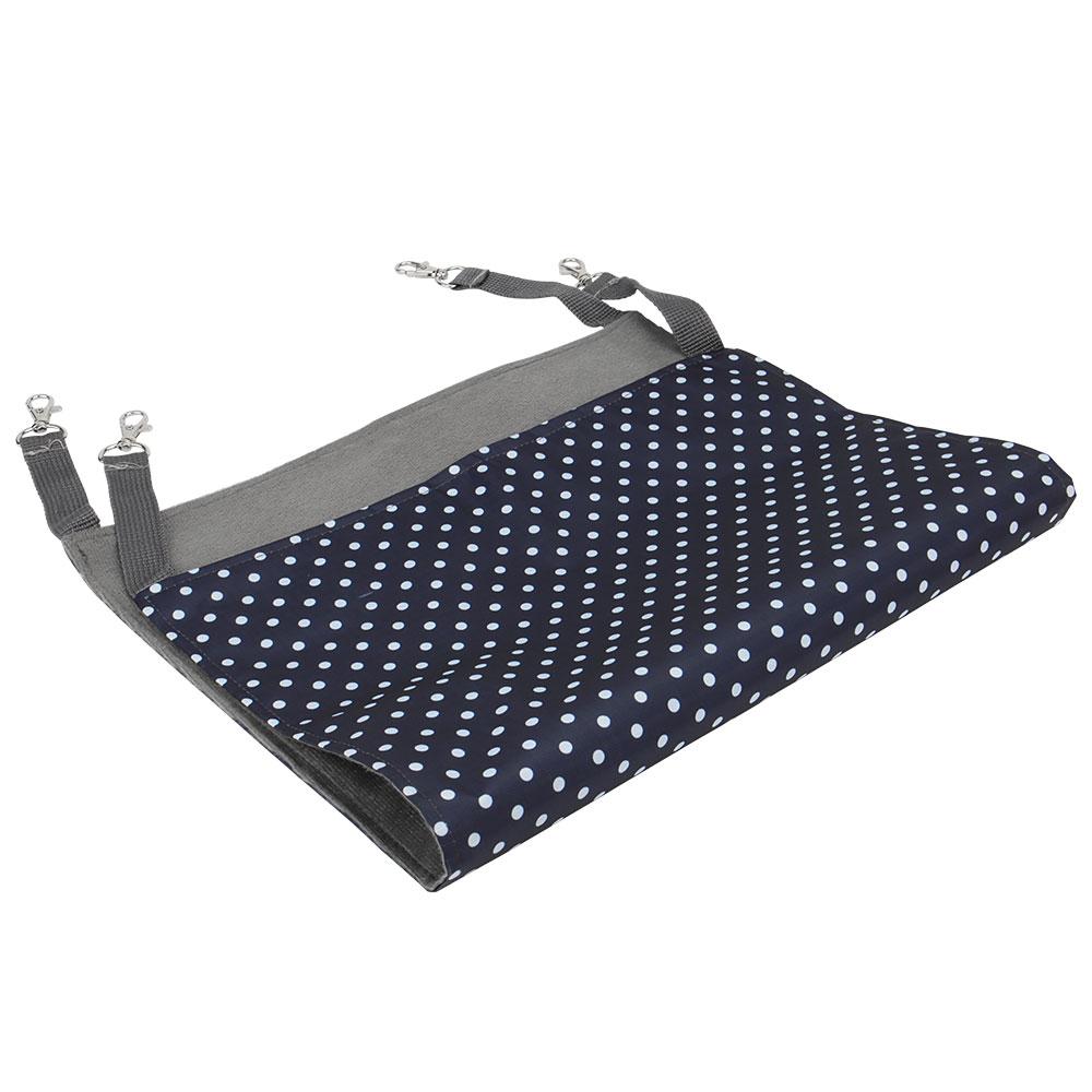 

Small Cat Hammock Dot Pad Bed Waterproof Cat Mat For Chinchilla Pet Hammock House S 35X35cm синий