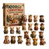 Christmas Advent Calendar 24 Days 2026 with Mini Corgi Figurines, for Girls Holiday Countdown Kids Dog Lovers, Cute Ornaments Gift