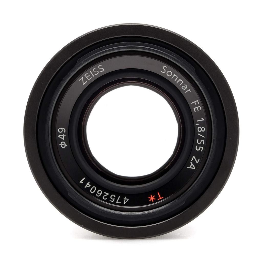 Sony Obiektyw jednoogniskowy Sonnar FE 55 mm ZA E z mocowaniem 35 mm i pełnym rozmiarem, kompatybilny z SEL55F18Z T F1.8