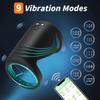 Bluetooth Penis Vibrator for Men Masturbator Sex Machine Penis Delay Trainer Cock Ring Glans Massager Male Sex Toys for Adult