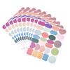 1bag Waterproof Sticker Labels Adhesive Stickers Kitchen Pantry Home Tumbler Bottles And Office Label Sticker Mixed Color 27x22.8x0.02cm 15pcs/bag