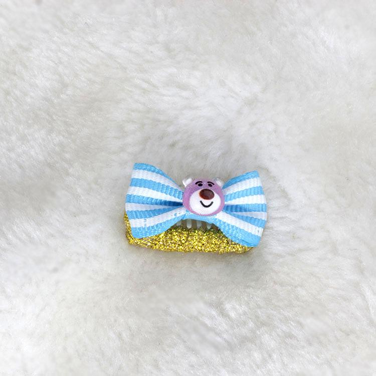 Bowknot Dog Hair Clip for Yorkshire Terrier, Teddy, Schnauzer, Maltese