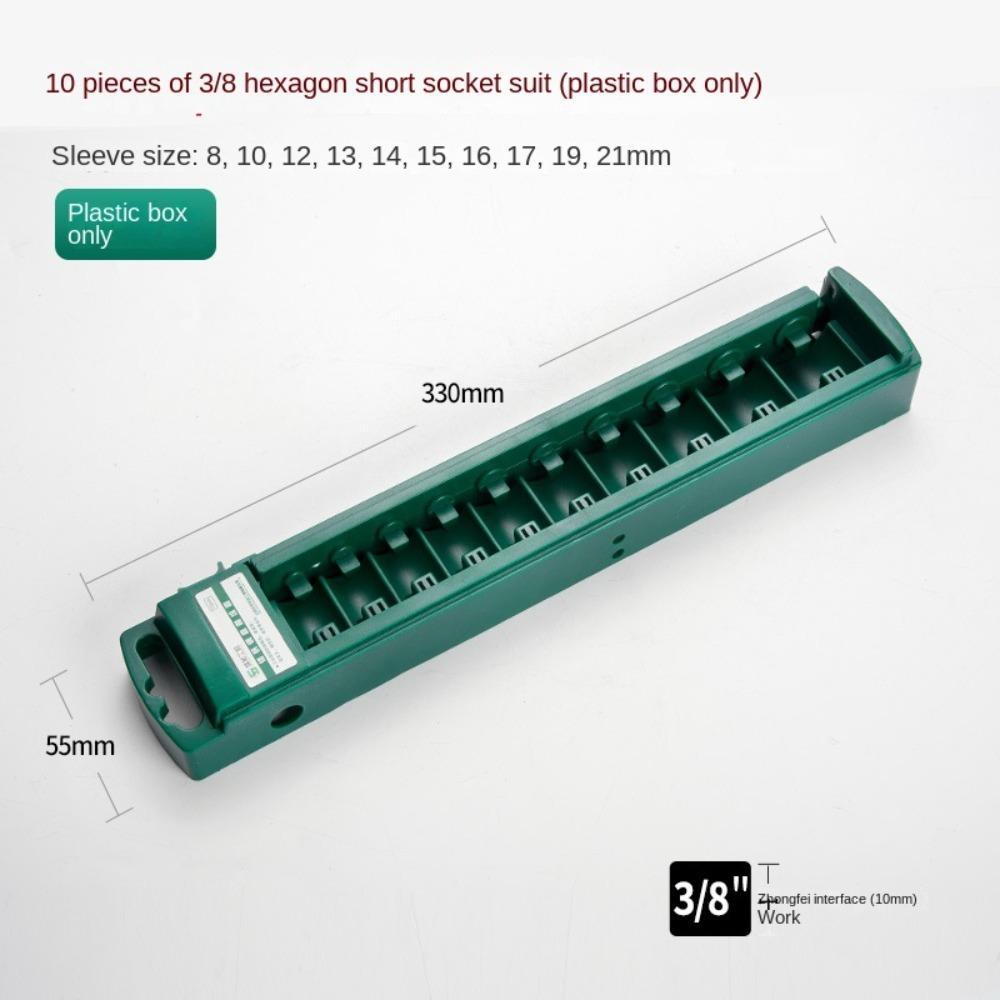 ABS Socket Organizer Box Plastic Socket Storage Tool Socket Wrenchs Holder  Hexagonal Socket Bits