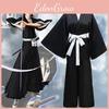 Premium Quality Bleach Kurosaki Ichigo Cosplay Costume With Timeless Cloak Design