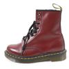 Excellent Dr.Martens Boots SMOOTH 1460 8 Holes Cherry Red Leather Women Used