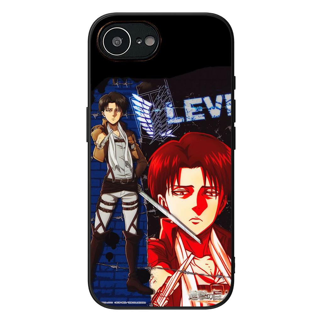 Eren Jaeger Levi Attack on titan Phone Cover for Apple iPhone 16 17 Air 14 15 Pro Max Plus 16+ 16E 14+ ProMax Protective Case