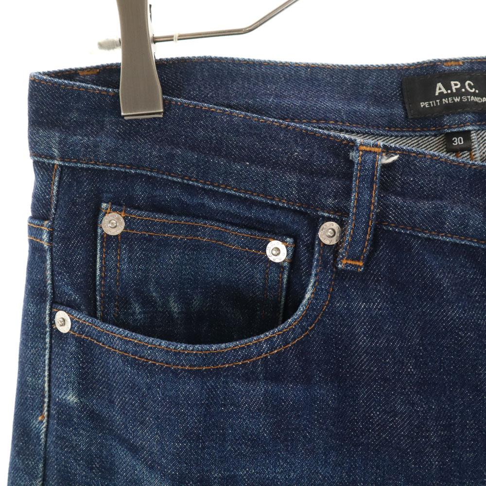 A.P.C. straight Denim pants w30 Navy jeans Men's Used