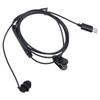 USB Type C Earphone Single-Side Earphone Magnetic Earbud,Single-Ear Earbud with Mics for Travel, Running, and Security