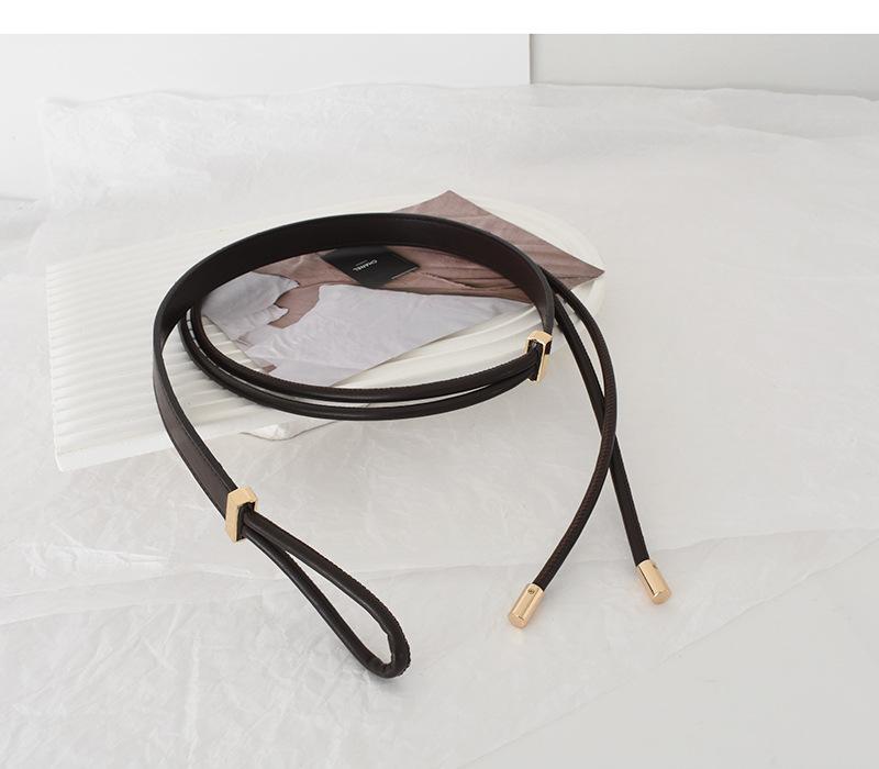 Classic Leather Faux Waist Tie Belt For Women Suitable For Coats Sweaters Dresses And Trendy Styles Winter