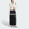 Adidas Originals Street Roaming Series Two-In-One Detachable Loose Fit Collared Long Sleeve Denim Jacket Women Jacket Natural-Denim Beige JD5617