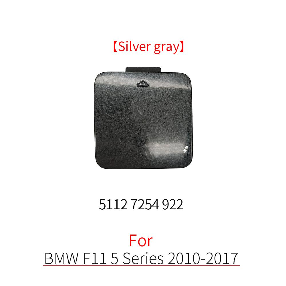 Für BMW F11 Auto Hinterer Stoßfänger Abschlepphaken Abdeckung Kappe Schwarz Für BMW 5er Kombi 520 525 530 540i 51127254922