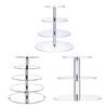 Clear Dessert Display Holder 3/4/5 Tier Cake Serving Rack Acrylic Cupcake Stand  Kitchen
