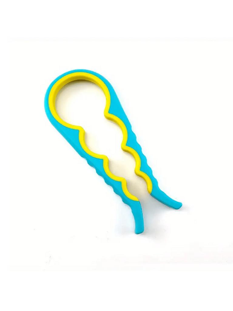 1pc Multifunctional Lid Opener, Four In One Twist Lid Opener, Labor-saving Kitchen and Daily Necessities Bottle Opener